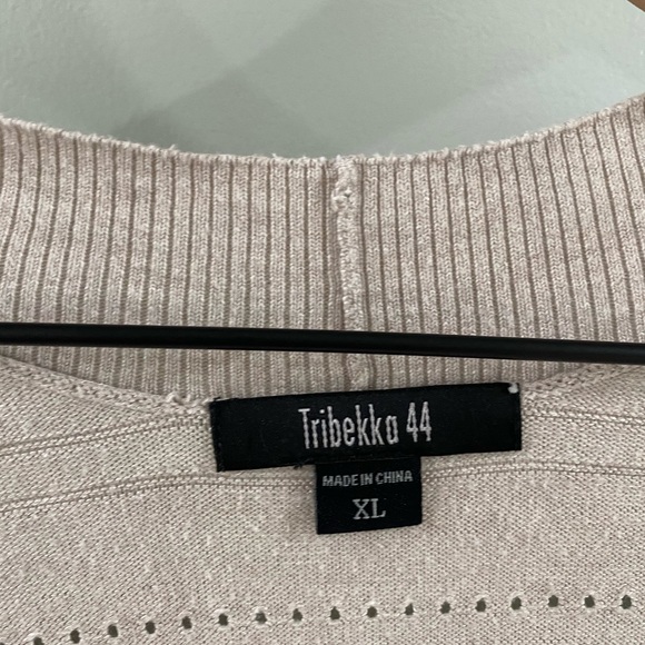 Tribekka 44 Open Front Cardigan Size XL - Picture 7 of 8